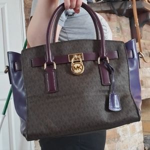 Michael Kors Large Hamilton in Iris